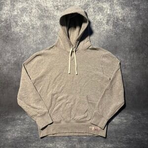 Polo Ralph Lauren 67 Gray Hoodie Sweatshirt Women's Size Medium